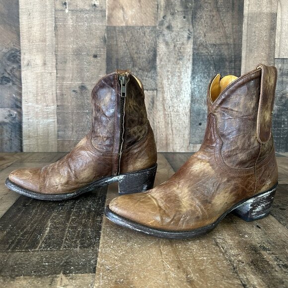 Old Gringo Side Zip Round Toe Cowboy Western Boots Womens 5.5 B - Picture 10 of 12